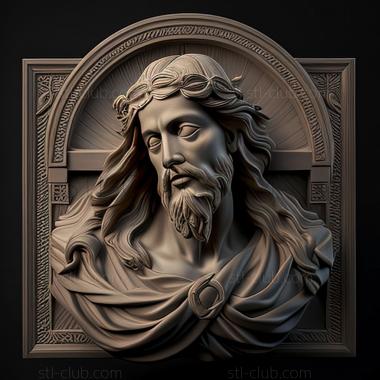 3D model st jesus (STL)